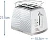Hriankovač White Groove 2S Toast 26391-56 Náhľad obrázku produktu 2