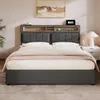 Polsterbett Doppelbett mit USB C Steckdose  Produktbild-Vorschau 2