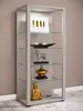 VCM Glasvitrine stehend | Vitrine Glas mit Produktbild-Vorschau 1