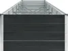 vidaXL Zahradní zvýšený záhon z pozinkované oceli 480x80x45 Náhled obrázku produktu 5
