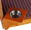 Hundestrandkorb - bene living - gestreift/rot - PE beige - Produktbild-Vorschau 10