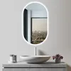HOKO Badspiegel LED 60 x 100 cm Wandspiegel Oval + LED Produktbild-Vorschau 14