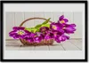 Bild 70x50 MDF-Rahmen Wandkunst Blumen im Korb Produktbild-Vorschau 1