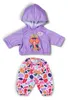BABY born Hoodie Outfit 43cm, Sada oblečení pro panenky, 3 Náhled obrázku produktu 2