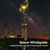Gartenleuchten, LED Solarleuchte, Solar Flamingos Windspiel Produktbild-Vorschau 3