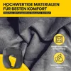 ADAC Nackenkissen Flugzeug – Memory Foam Reisekissen - grau Produktbild-Vorschau 3