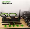 Tunturi Hantel- und Kurzhanteln Vinyl - Hantelset 20 kg - Produktbild-Vorschau 2