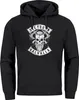 Hoodie Herren See You in Valhalla Wikinger Totenkopf Skull Produktbild-Vorschau 3