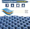 Diagram showing the layers of a camping mat and its features. Produktbild-Vorschau
