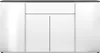 finori Brest 51A Sideboard, Matera / weiß HGL Maß: B x H x Produktbild-Vorschau 1