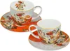 Set van 2 kopjes en schoteltjes - V. van Gogh, rozen en Productafbeelding-voorbeeld 4