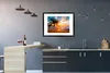 MuchoWow® Gerahmtes Poster Palme - Sonnenuntergang - Produktbild-Vorschau 5