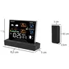 Funk-Wetterstation mit Wecker und Farbdisplay, Außensensor Produktbild-Vorschau 15