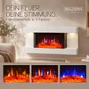 Cheminée murale électrique BALDERIA Ida – Puissance de Voir les images du produit 8