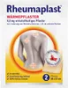 A packaging for Rheumaplast heat patches, showing a diagram of a person's back with heat patches applied. Anteprima dell’immagine prodotto