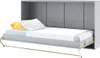 Schrankbett 90 x 200 Horizontal CP-06 Grau LENART CONCEPT Produktbild-Vorschau 1