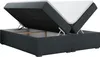 Boxspringbett ohne Kopfteil mit Bettkasten, niedriges Produktbild-Vorschau 4