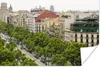 MuchoWow® Poster Nachmittag - Barcelona - Straße 30x20 cm - Produktbild-Vorschau 1