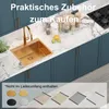 QUADRON Spülbecken 1-Becken Spüle | Größe: 55 x 48 x 20 cm Produktbild-Vorschau 4