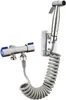 Edelstahl Bidet-Sprühgerät ,mit 2m Schlauch & Klemmmontage, Produktbild-Vorschau 1