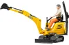 Mikrokoparka Bruder JCB 8010 CTS i robotnik budowlany Podgląd zdjęcia produktu 2