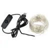 Wróżki 12m 120 LED wróżki USB IP65 wodoodporne ciepłe białe Podgląd zdjęcia produktu 7