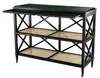 Casa Padrino Luxus Konsole Schwarz / Naturfarben 124 x 47 x Produktbild-Vorschau 2