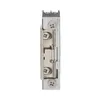 A side view of a metal electronic door strike. Produktbild-Vorschau