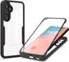 A transparent phone case is shown with a phone inside, and another phone case is shown separately. Produktbild-Vorschau
