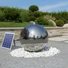 CLGarden Solar Gartenbrunnen für außen 48 cm Edelstahl Produktbild-Vorschau 2
