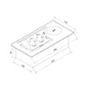 2-fach Versenkbare Steckdose Modulbox II USB-A C 20W Produktbild-Vorschau 3