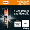 MEM Montagekleber Mega Power 2x 450 g Produktbild-Vorschau 4