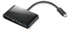 Lenovo Select USB Type-C 4-Port USB-Hub schwarz Produktbild-Vorschau 2