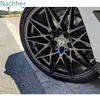4 Ventilkappen Kappen SET Blau eloxiert für Autoventile Produktbild-Vorschau 4