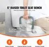 SucceBuy Réhausseur de siège de toilette, hauteur 5 pouces, Voir les images du produit 2