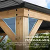 Sunjoy Zedernholz Gazebo / Pavillon 4x5 ERNIR - 393cm x Náhled obrázku produktu 14