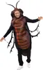 Kakerlake Insekt Kakerlakenkostüm Braun 48-52 Halloween Produktbild-Vorschau 1