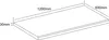 VCM Arbeitsplatte | 30mm stark | Breite 120 cm | leicht zu Produktbild-Vorschau 2