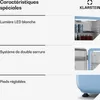Klarstein Audrey Evo 68L Mini Frigo - Rétro, Silencieux Voir les images du produit 6