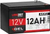 Langzeit Akku 12V 12AH Bleiakku GEL Batterie Bleigel Produktbild-Vorschau 1
