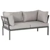 BEAUTYSOFA | SANTORINI Gartenlounge Ecksofa Hellgrau – Produktbild-Vorschau 10