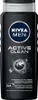 A product shot of a NIVEA MEN ACTIVE CLEAN 3-in-1 shower gel bottle. Podgląd zdjęcia produktu