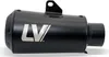 LeoVince LV-10 Black Slip-On Auspuff genehmigt für CF MOTO Produktbild-Vorschau 3