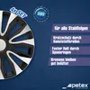 4 STK 16 Zoll Avalon schwarz PETEX Radkappen Radzierblenden Produktbild-Vorschau 3