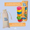Moses. klick Klack Klug Magnetická veža – magnetické kocky Náhľad obrázku produktu 4