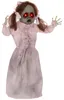 HOMCOM: Muñeco fantasma de Halloween de 76 cm con luces LED Vista previa de la imagen del producto 1
