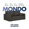 KomfortWelt24 2 Sitzer Sofa mit Schlaffunktion und Produktbild-Vorschau 10