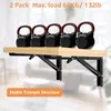 2 Stück 300mm Klappkonsole Schwerlast, maximale Produktbild-Vorschau 2