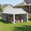 YZNAHRE Carport Zeltgarage 4x6 m Große Garagenzelt Produktbild-Vorschau 9