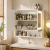 Armoire de salle de bain avec miroir, double porte, Voir les images du produit 7